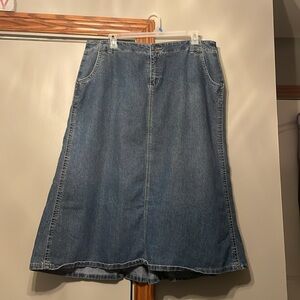 Cato Denim Skirt Maxi